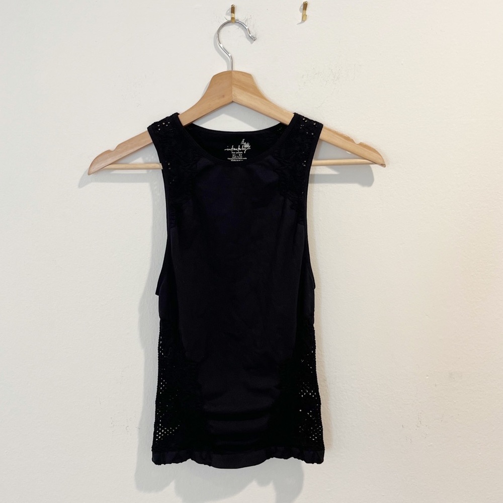 Intimately Free People Mesh Lace Tank Top